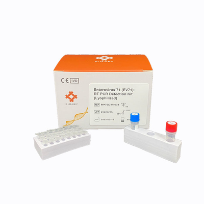 Enterovirus EV71 Real Time PCR تشخیصی کیت تشخیص RT-PCR لیوفیلیزه