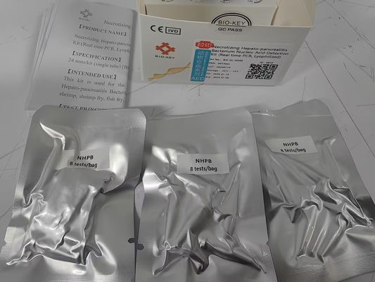 NHPB کیت آزمایش Pcr Taqman کیت آزمایش پتوجن آبی اسید نوکلئیک فلورسنت کمی
