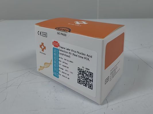کیت تشخیص اسید نوکلئیک ویروس ماهی دریاچه تیلاپیا در زمان واقعی PCR لیوفیلیزه شده